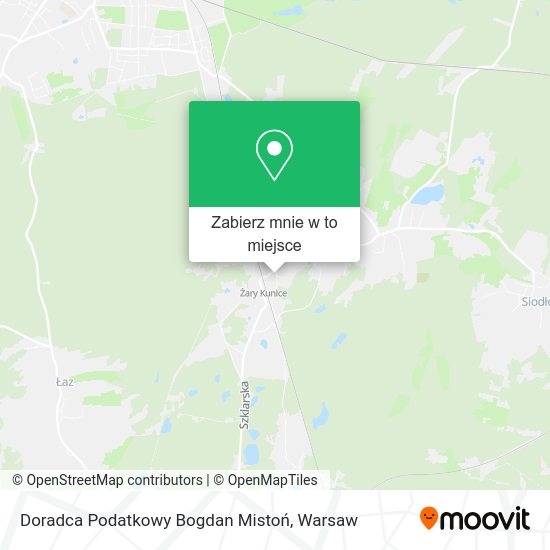 Mapa Doradca Podatkowy Bogdan Mistoń