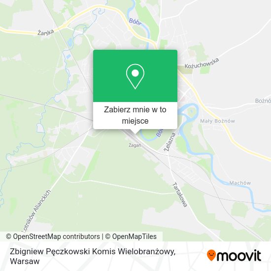 Mapa Zbigniew Pęczkowski Komis Wielobranżowy