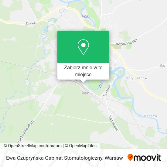 Mapa Ewa Czupryńska Gabinet Stomatologiczny