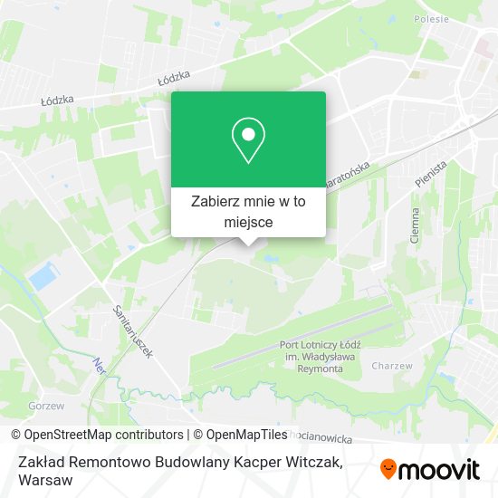 Mapa Zakład Remontowo Budowlany Kacper Witczak