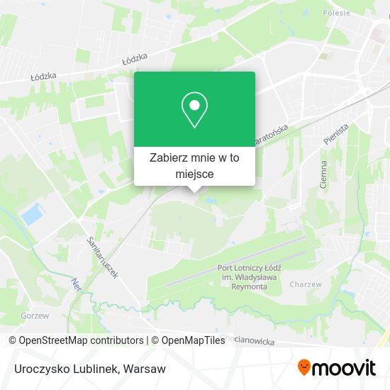 Mapa Uroczysko Lublinek