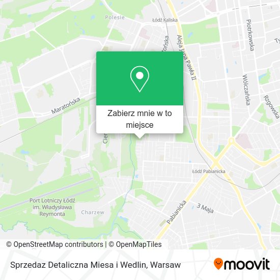 Mapa Sprzedaz Detaliczna Miesa i Wedlin