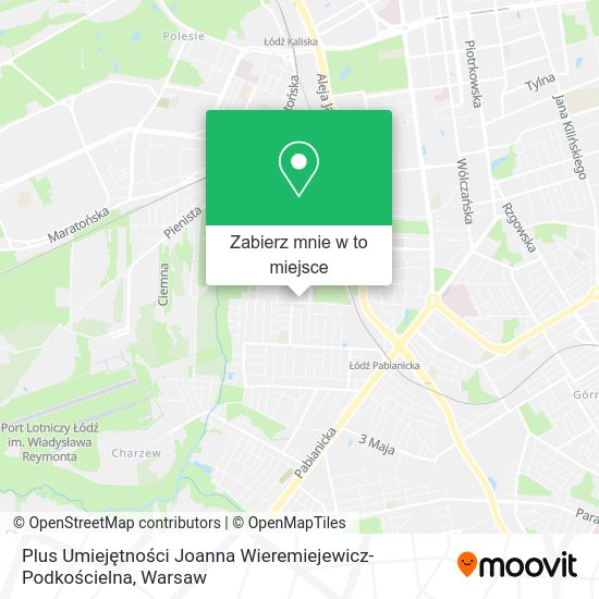 Mapa Plus Umiejętności Joanna Wieremiejewicz-Podkościelna