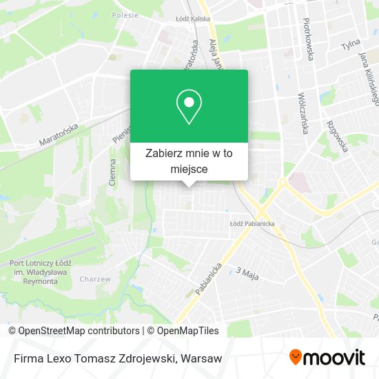 Mapa Firma Lexo Tomasz Zdrojewski