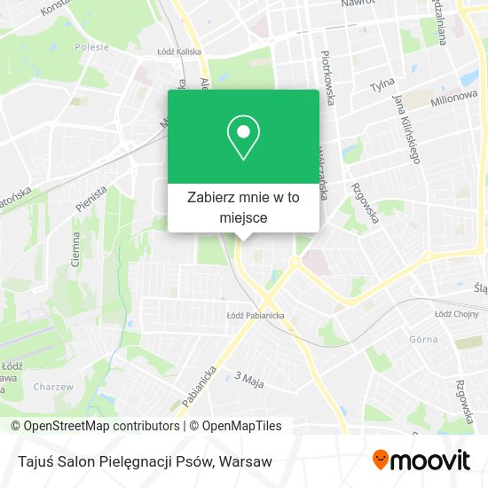 Mapa Tajuś Salon Pielęgnacji Psów