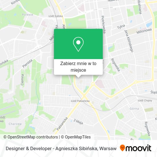 Mapa Designer & Developer - Agnieszka Sibińska