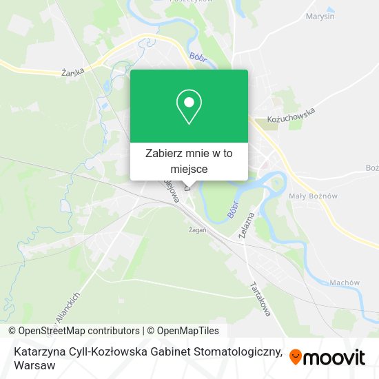 Mapa Katarzyna Cyll-Kozłowska Gabinet Stomatologiczny