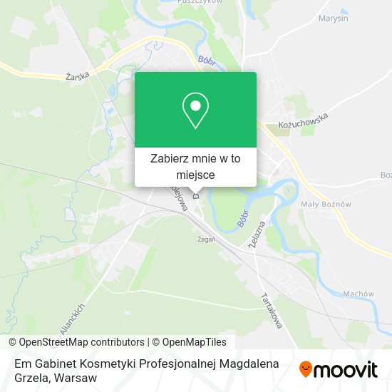 Mapa Em Gabinet Kosmetyki Profesjonalnej Magdalena Grzela