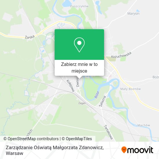 Mapa Zarządzanie Oświatą Małgorzata Zdanowicz