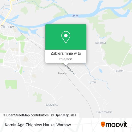 Mapa Komis Aga Zbigniew Hauke