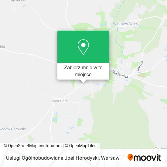 Mapa Usługi Ogólnobudowlane Joel Horodyski