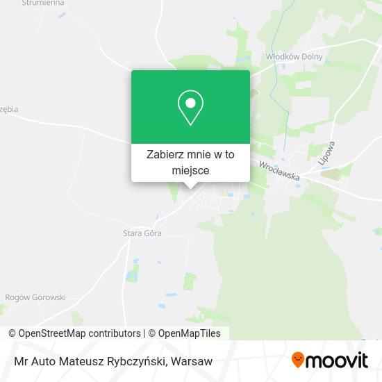 Mapa Mr Auto Mateusz Rybczyński