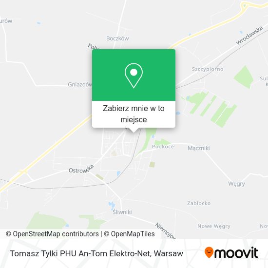 Mapa Tomasz Tylki PHU An-Tom Elektro-Net