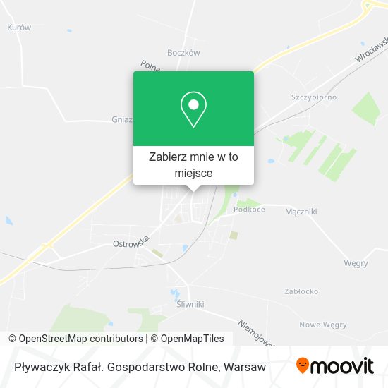 Mapa Pływaczyk Rafał. Gospodarstwo Rolne