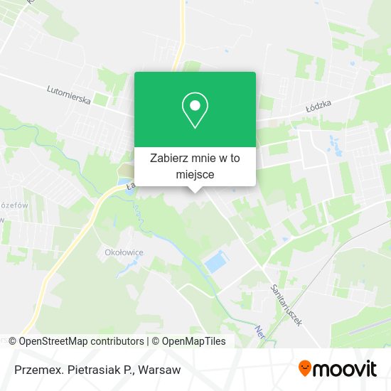 Mapa Przemex. Pietrasiak P.