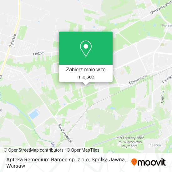 Mapa Apteka Remedium Bamed sp. z o.o. Spółka Jawna