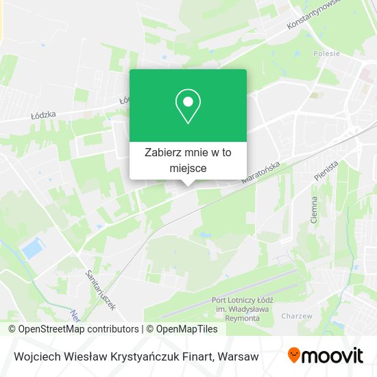 Mapa Wojciech Wiesław Krystyańczuk Finart