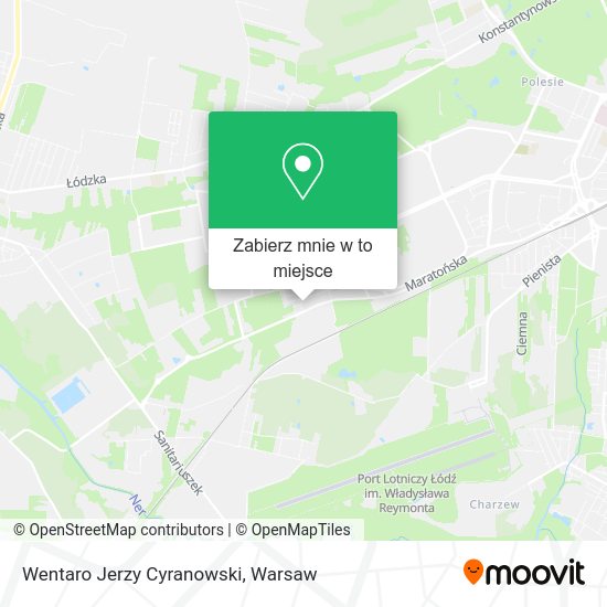 Mapa Wentaro Jerzy Cyranowski