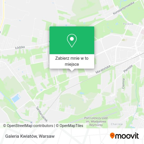 Mapa Galeria Kwiatów