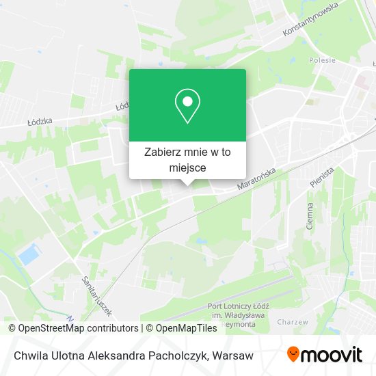 Mapa Chwila Ulotna Aleksandra Pacholczyk