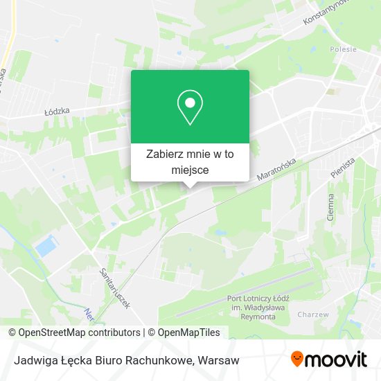 Mapa Jadwiga Łęcka Biuro Rachunkowe