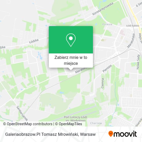 Mapa Galeriaobrazow.Pl Tomasz Mrowiński