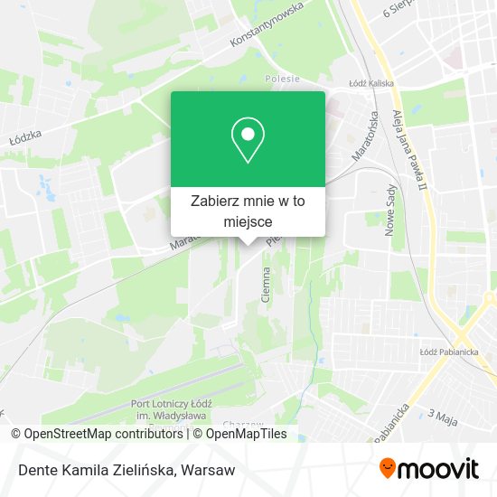 Mapa Dente Kamila Zielińska