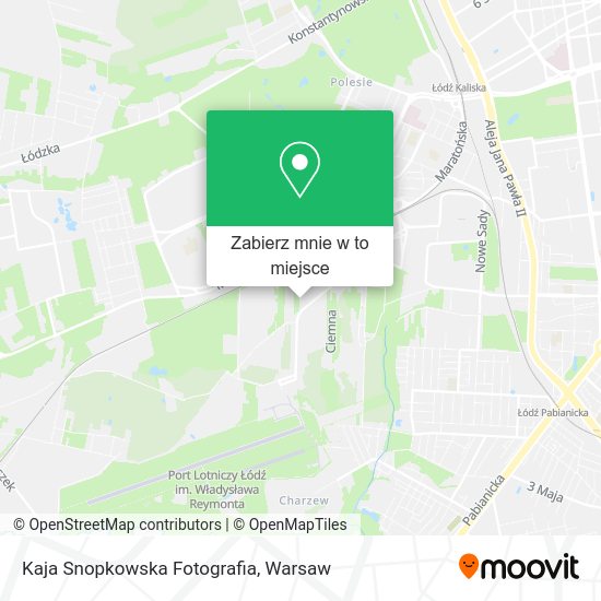 Mapa Kaja Snopkowska Fotografia