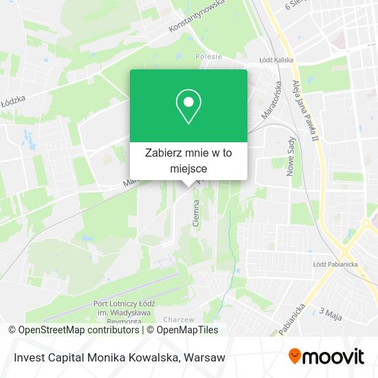 Mapa Invest Capital Monika Kowalska