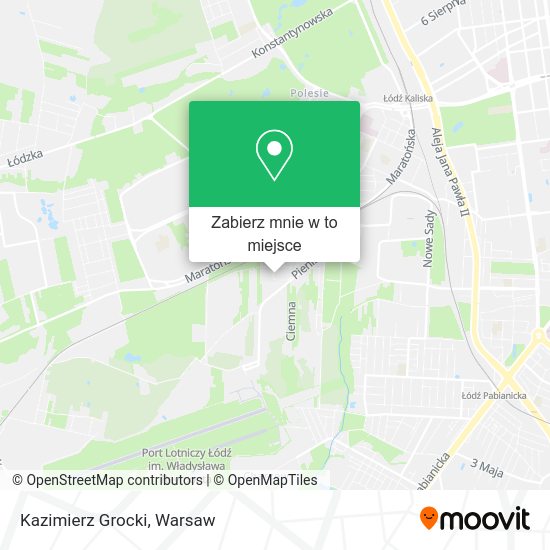 Mapa Kazimierz Grocki