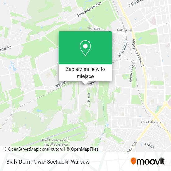 Mapa Biały Dom Paweł Sochacki