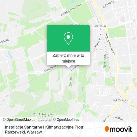 Mapa Instalacje Sanitarne i Klimatyzacyjne Piotr Raszewski