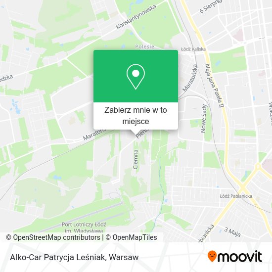 Mapa Alko-Car Patrycja Leśniak