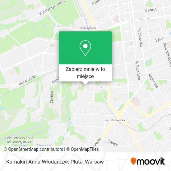 Mapa Kamakiri Anna Włodarczyk-Pluta