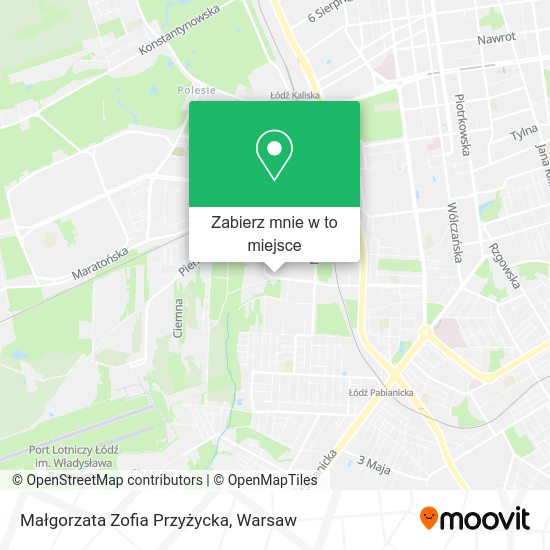 Mapa Małgorzata Zofia Przyżycka