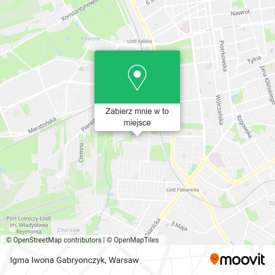 Mapa Igma Iwona Gabryonczyk