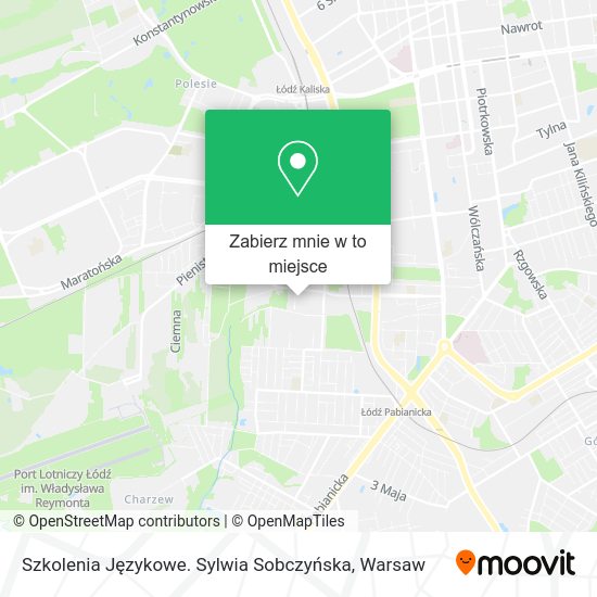 Mapa Szkolenia Językowe. Sylwia Sobczyńska