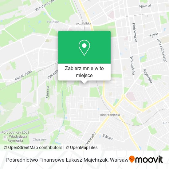 Mapa Pośrednictwo Finansowe Łukasz Majchrzak