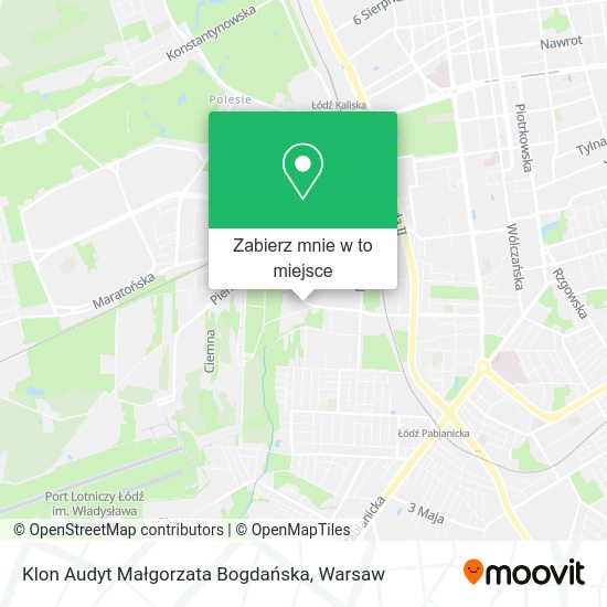 Mapa Klon Audyt Małgorzata Bogdańska