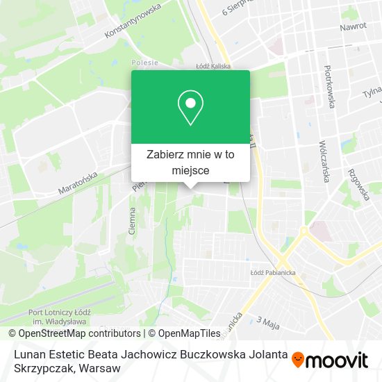 Mapa Lunan Estetic Beata Jachowicz Buczkowska Jolanta Skrzypczak