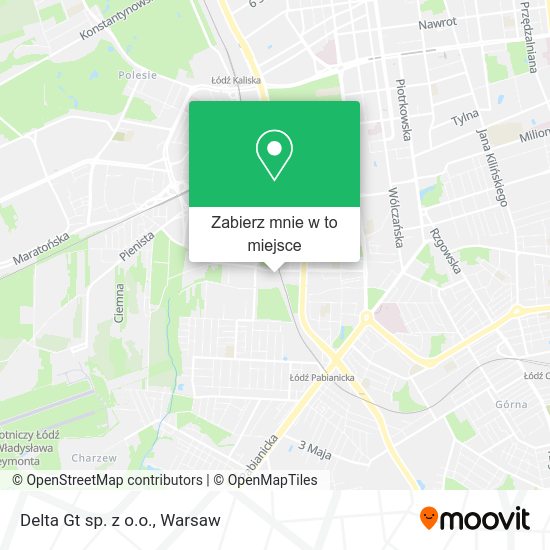 Mapa Delta Gt sp. z o.o.