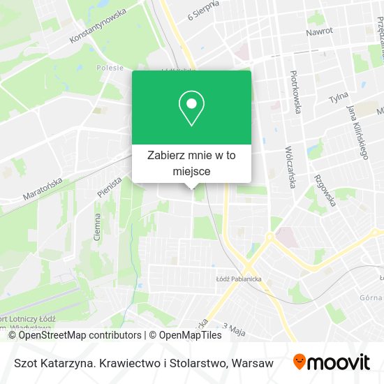 Mapa Szot Katarzyna. Krawiectwo i Stolarstwo