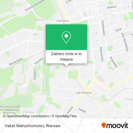 Mapa Vakat Nieruchomości