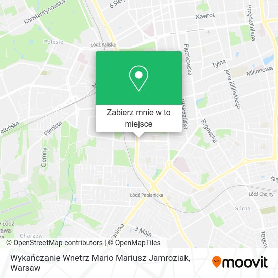 Mapa Wykańczanie Wnetrz Mario Mariusz Jamroziak