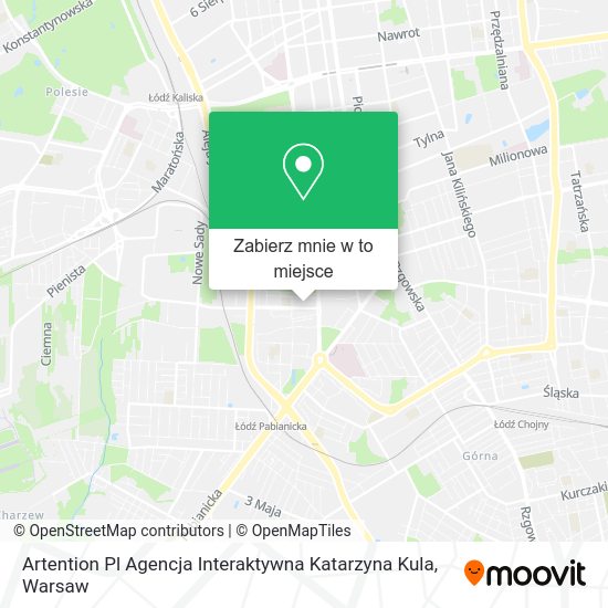 Mapa Artention Pl Agencja Interaktywna Katarzyna Kula