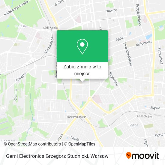 Mapa Gemi Electronics Grzegorz Studnicki