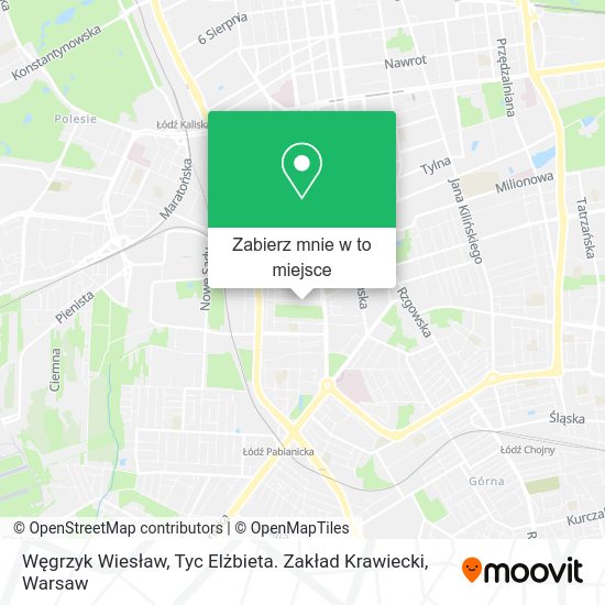 Mapa Węgrzyk Wiesław, Tyc Elżbieta. Zakład Krawiecki