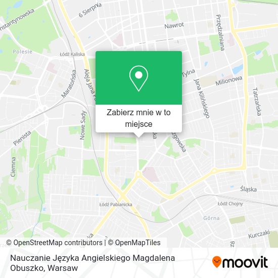 Mapa Nauczanie Języka Angielskiego Magdalena Obuszko