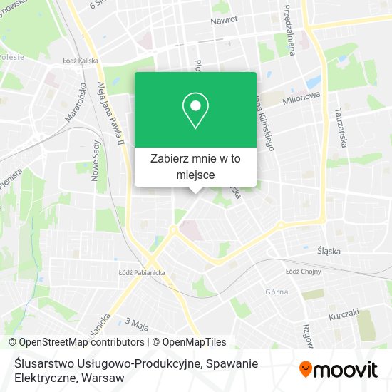 Mapa Ślusarstwo Usługowo-Produkcyjne, Spawanie Elektryczne