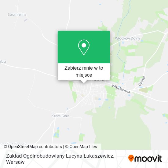 Mapa Zakład Ogólnobudowlany Lucyna Łukaszewicz